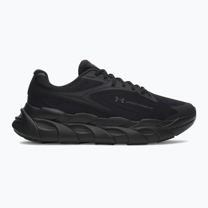 Pánske bežecké topánky Under Armour Halo Runner 2 Black/Anthracite/Metallic Black