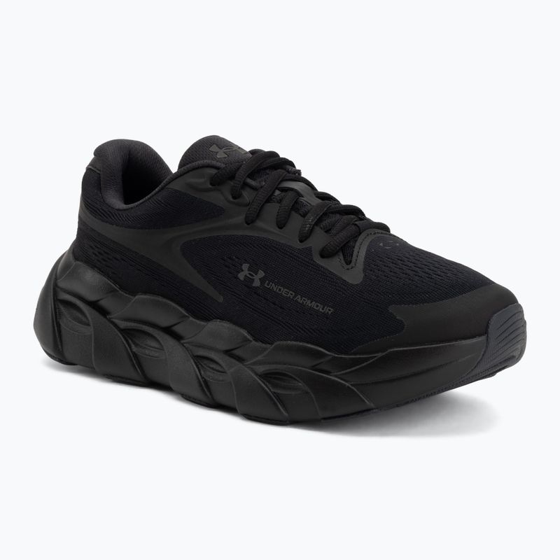 Pánske bežecké topánky Under Armour Halo Runner 2 Black/Anthracite/Metallic Black