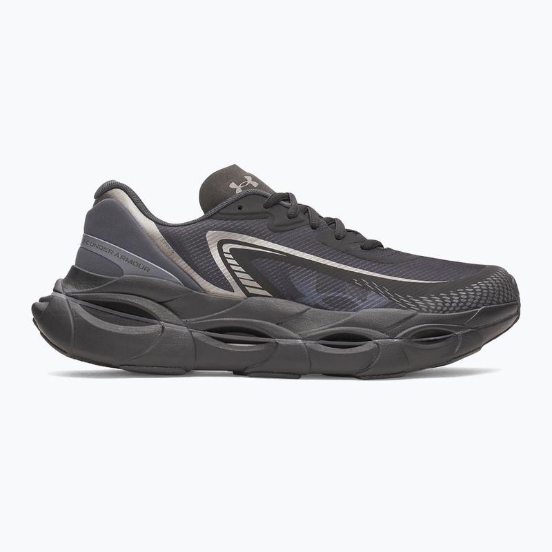 Pánske bežecké topánky Under Armour Halo Racer 2 black/anthracite/metallic black