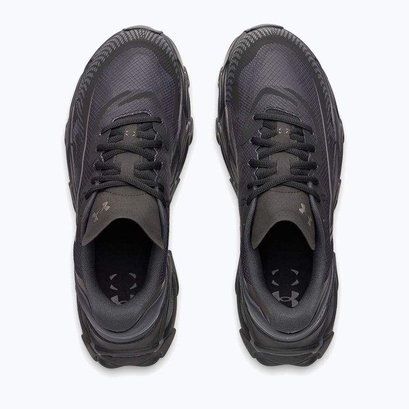 Pánske bežecké topánky Under Armour Halo Racer 2 black/anthracite/metallic black 3