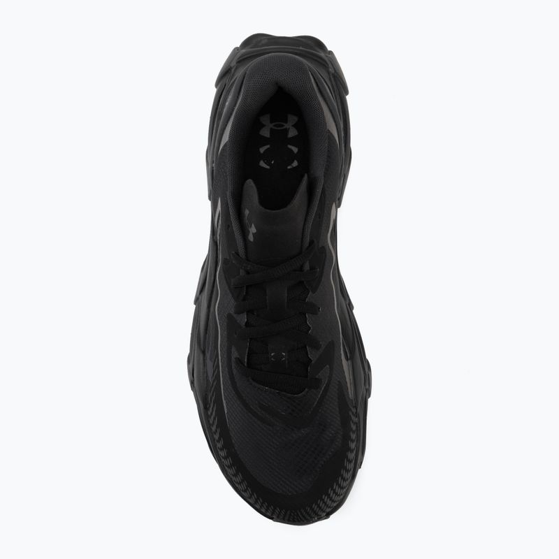 Pánske bežecké topánky Under Armour Halo Racer 2 black/anthracite/metallic black 5
