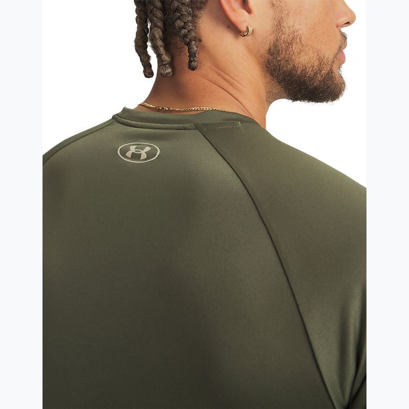 Pánske tréningové tričko Under Armour Tech Graphic Tee Marine Od Green/City Khaki 3
