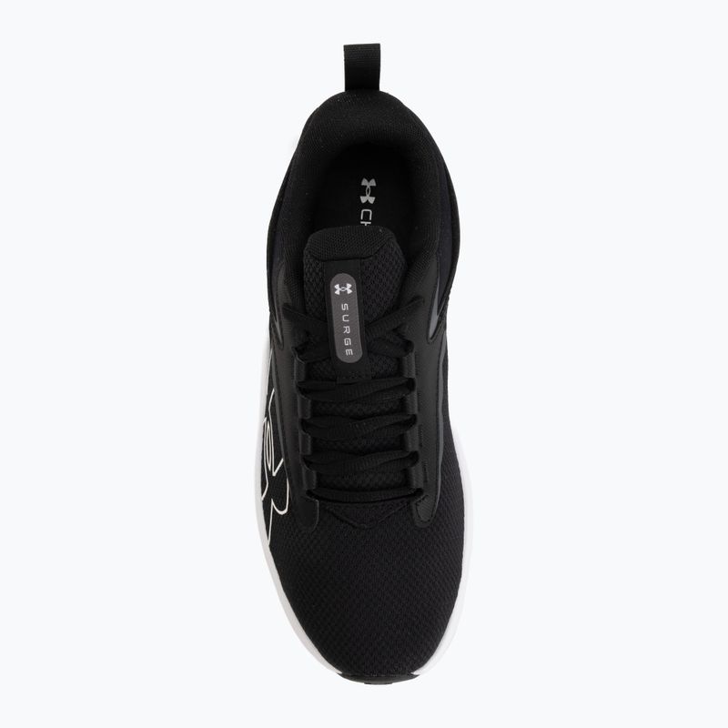 Pánske bežecké topánky Under Armour Surge 5 black/black/white 5