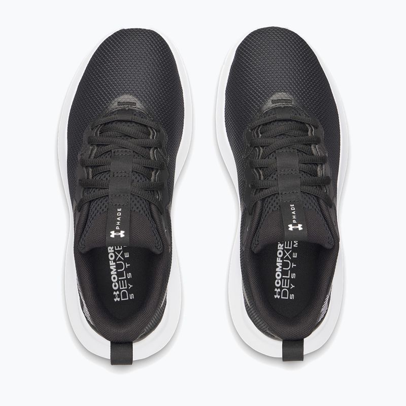Dámske bežecké topánky Under Armour Phade RN 4 black/black/white 3