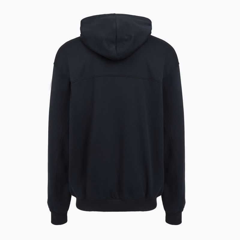 Pánska mikina Under Armour Rival LW Graphic Hoodie black/black 5