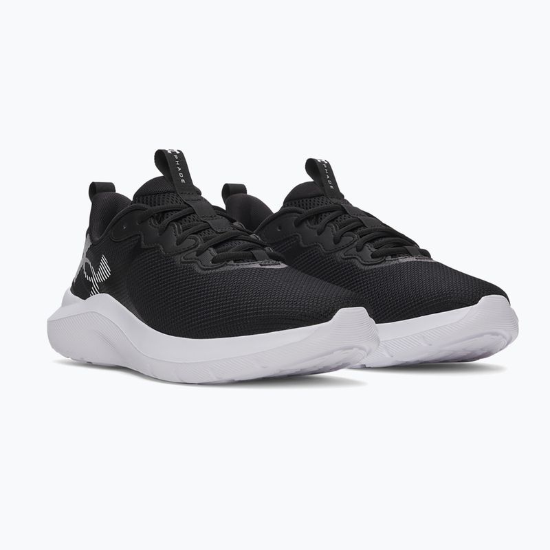Pánske bežecké topánky Under Armour Phade RN 4 black/black/white 2