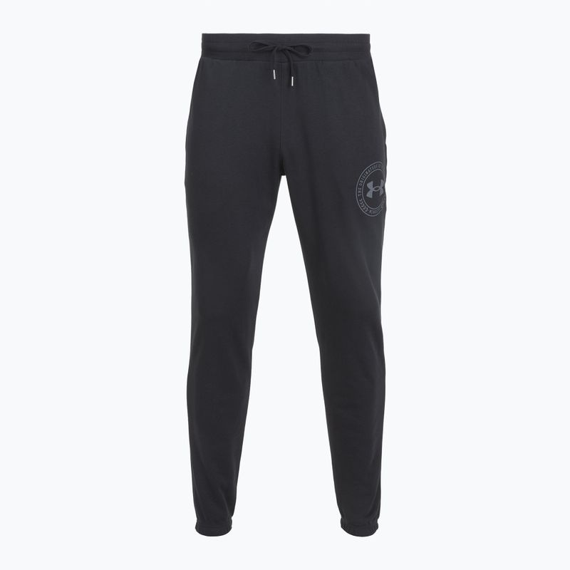 Pánske nohavice Under Armour Rival LW Graphic Jogger black/castelrock