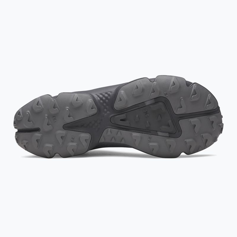 Pánske turistické topánky Under Armour Charged Expanse Mid LTHR WP Black/Anthracite/Bayou 4