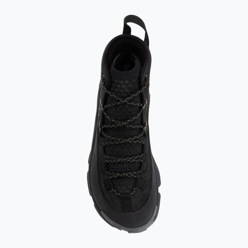 Pánske turistické topánky Under Armour Charged Expanse Mid LTHR WP Black/Anthracite/Bayou 5