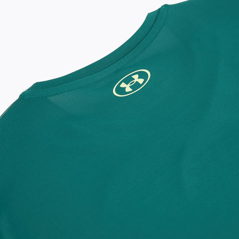 Pánske tréningové tričko Under Armour Tech Taping rack green/fade green 7