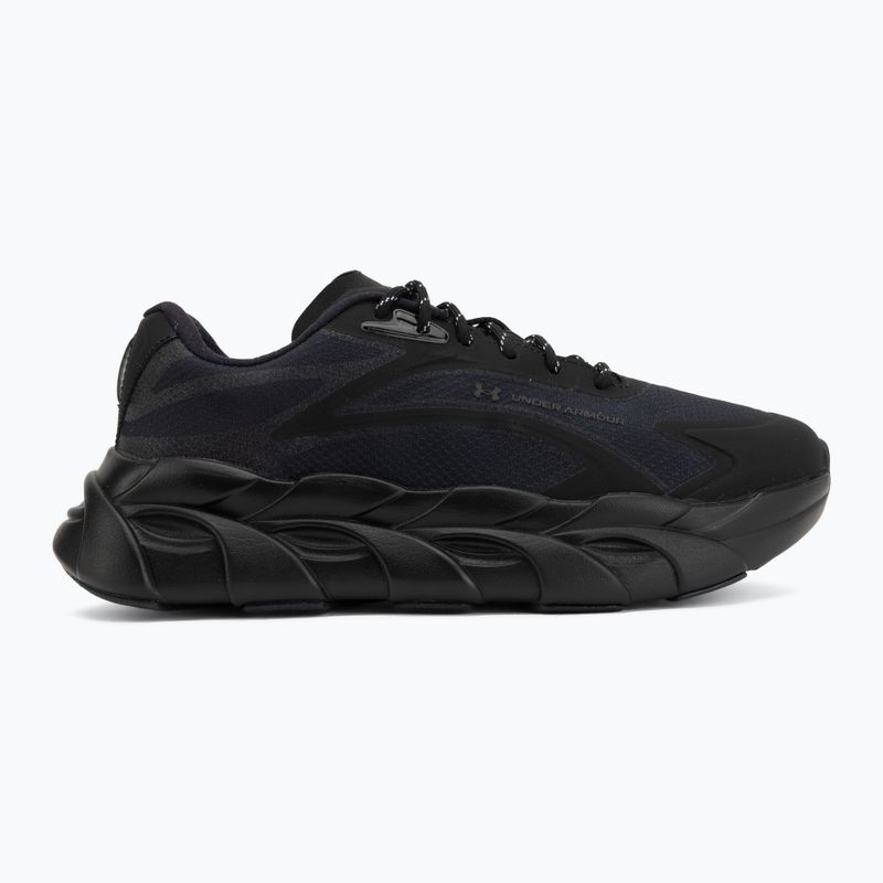 Pánske bežecké topánky Under Armour Halo Runner SE 2 black/anthracite/metallic black 2