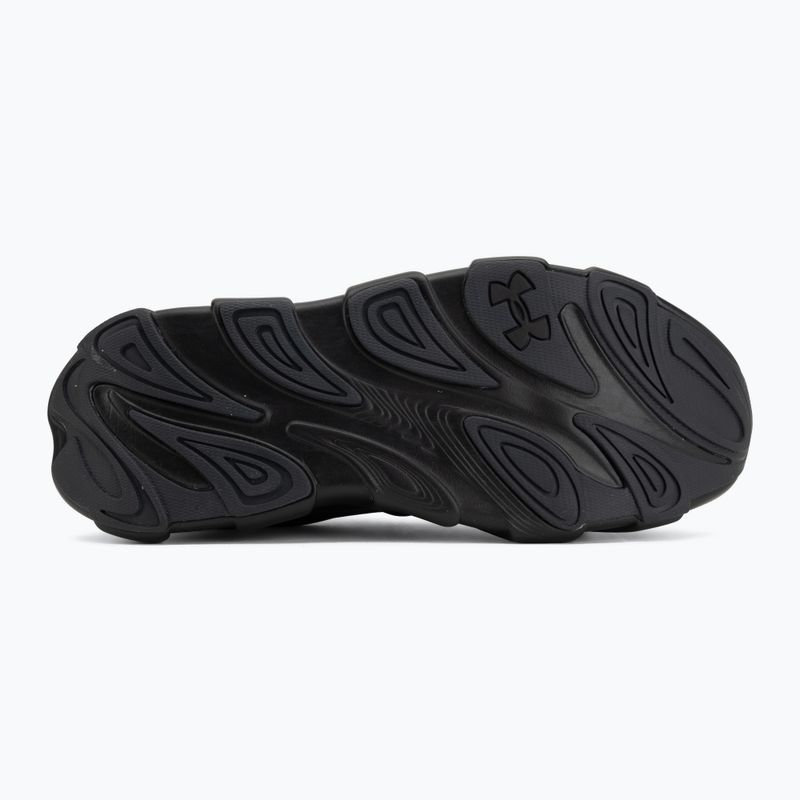 Pánske bežecké topánky Under Armour Halo Runner SE 2 black/anthracite/metallic black 4