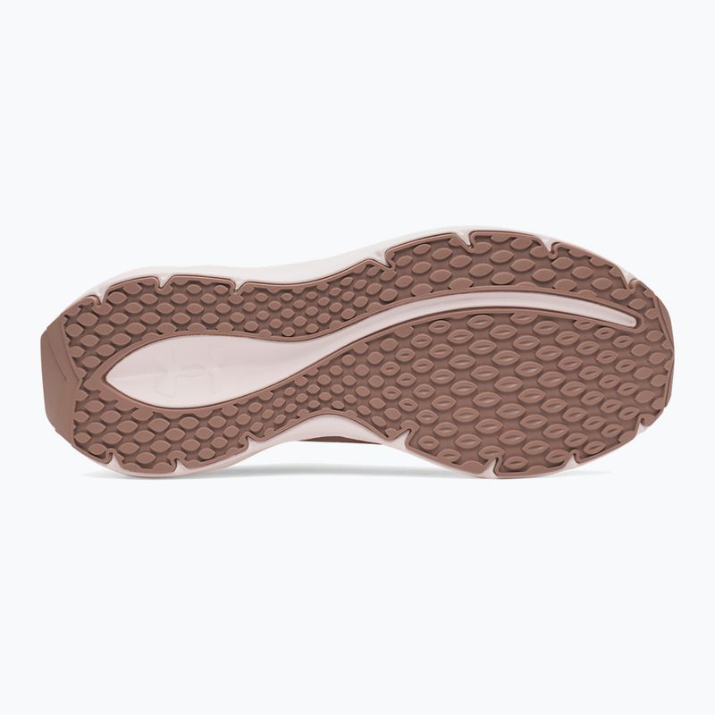 Dámske bežecké topánky Under Armour Ascend BL deep almond/apex pink/deep almond 4