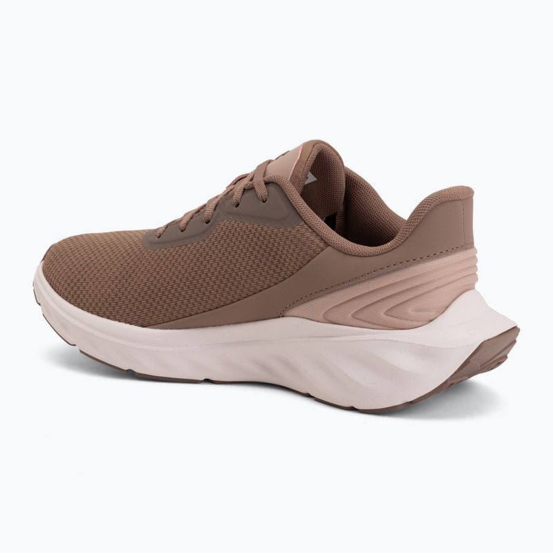 Dámske bežecké topánky Under Armour Ascend BL deep almond/apex pink/deep almond 3