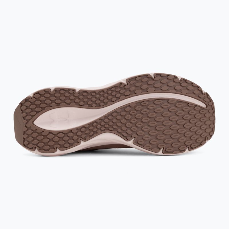 Dámske bežecké topánky Under Armour Ascend BL deep almond/apex pink/deep almond 4