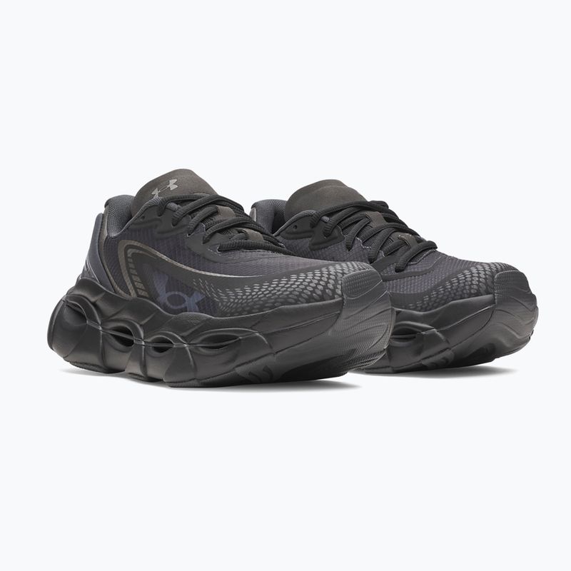 Dámske bežecké topánky Under Armour Halo Racer 2 black/anthracite/metallic black 2