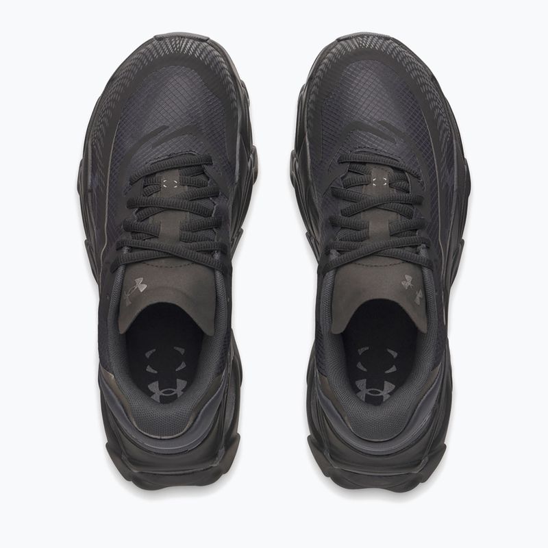 Dámske bežecké topánky Under Armour Halo Racer 2 black/anthracite/metallic black 3