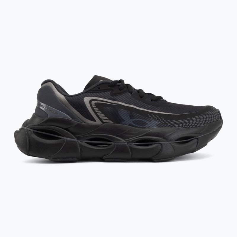 Dámske bežecké topánky Under Armour Halo Racer 2 black/anthracite/metallic black 2