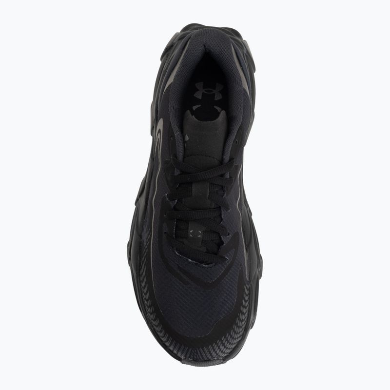 Dámske bežecké topánky Under Armour Halo Racer 2 black/anthracite/metallic black 5