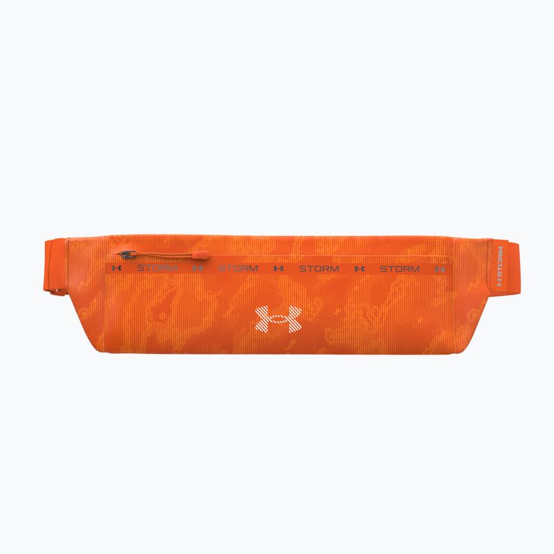 Bežecký opasok Under Armour Launch Run Belt outrageous orange/silver reflective