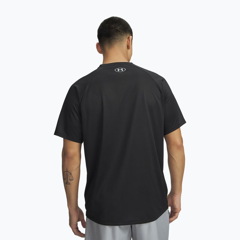 Pánske tréningové tričko Under Armour Tech Graphic Tee black/mod gray 2