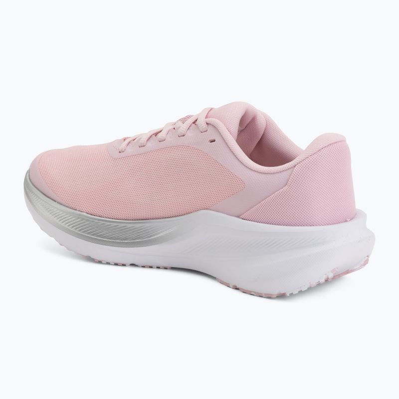 Dámske bežecké topánky Under Armour Chase prime pink/metallic silver/white 3