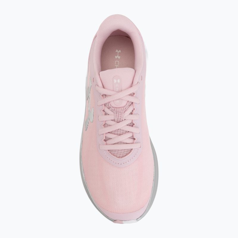 Dámske bežecké topánky Under Armour Chase prime pink/metallic silver/white 5