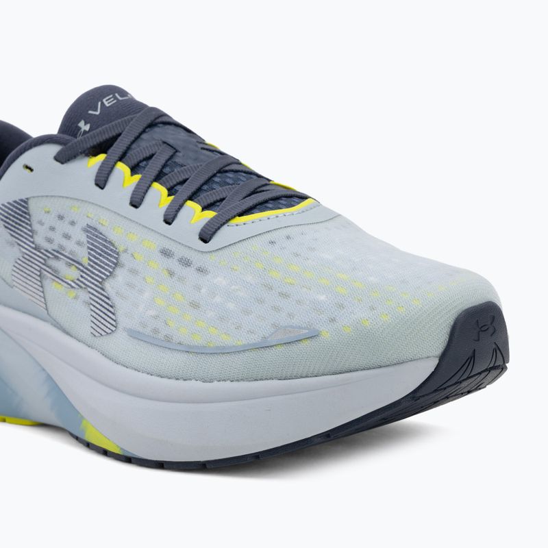 Pánske bežecké topánky Under Armour Velociti Pace blue fog/flash light/downpour gray 7
