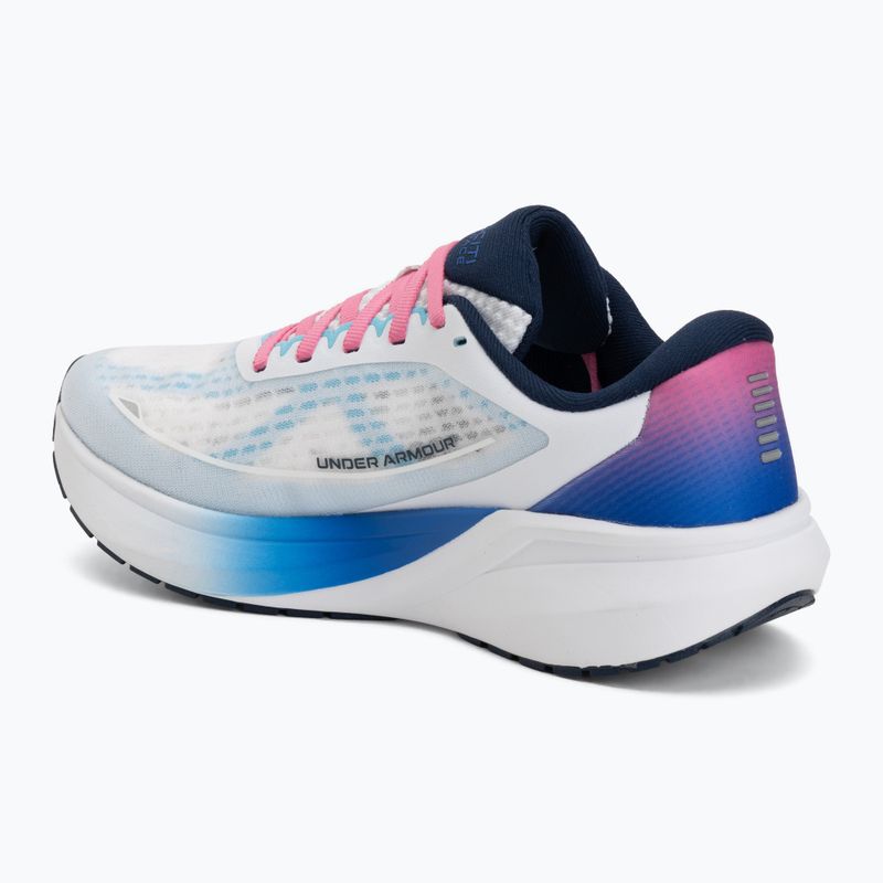 Dámske bežecké topánky Under Armour Velociti Pace white/team royal/metallic academy 3