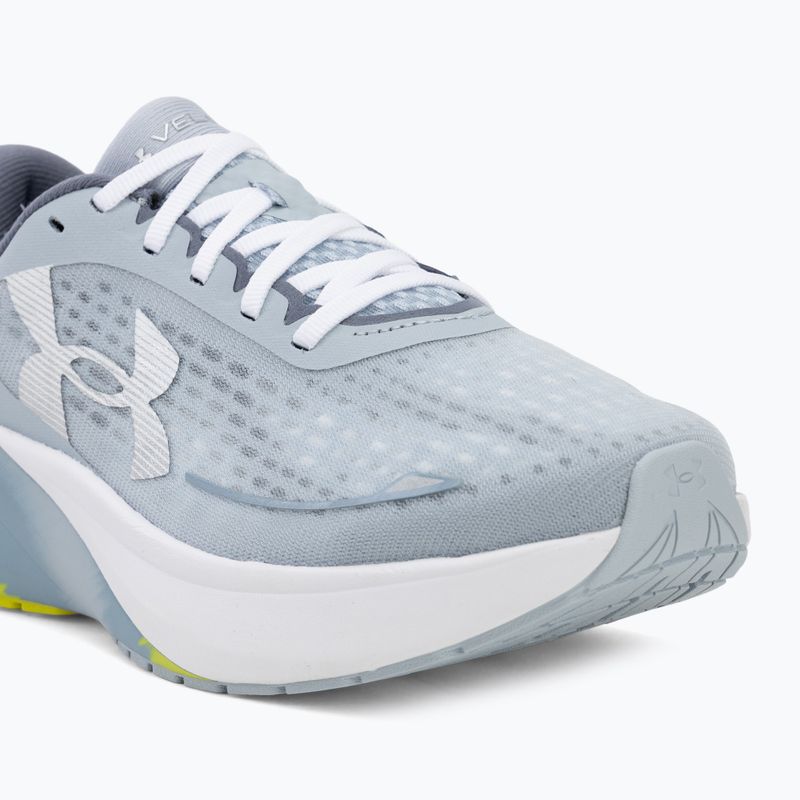 Dámske bežecké topánky Under Armour Velociti Pace blue fog/flash light/metallic silver 7