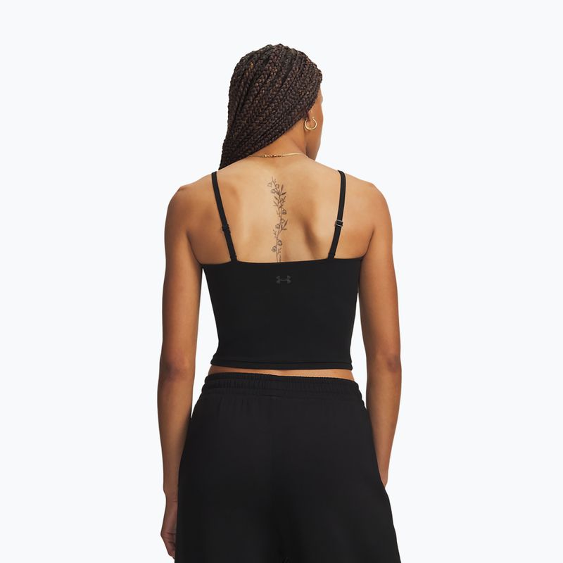 Dámske tréningové tričko Under Armour Meridian Support Tank ultimate black/ultimate black 2