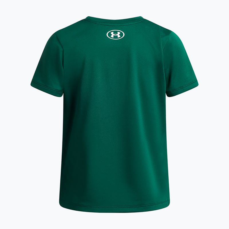 Detské tréningové tričko Under Armour Tech SSC SS campus ivy/white 2