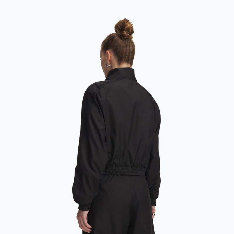 Dámska tréningová bunda Under Armour Rival Woven Jacket ultimate black/white 2