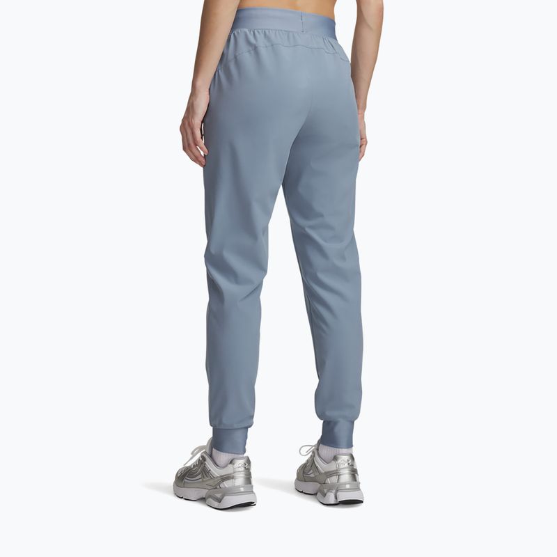 Dámske tréningové nohavice Under Armour Sport High Rise Woven Pant blue wind/black 3