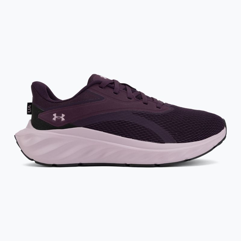 Dámske bežecké topánky Under Armour Ascend purple echo/mauve pink/mauve pink 2