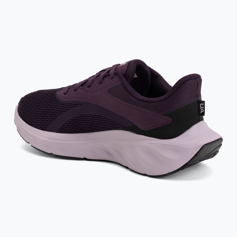Dámske bežecké topánky Under Armour Ascend purple echo/mauve pink/mauve pink 3