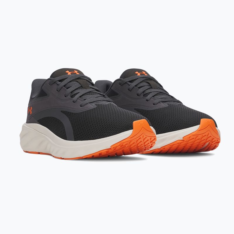 Pánske bežecké topánky Under Armour Ascend black/anthracite/outrageous orange 2