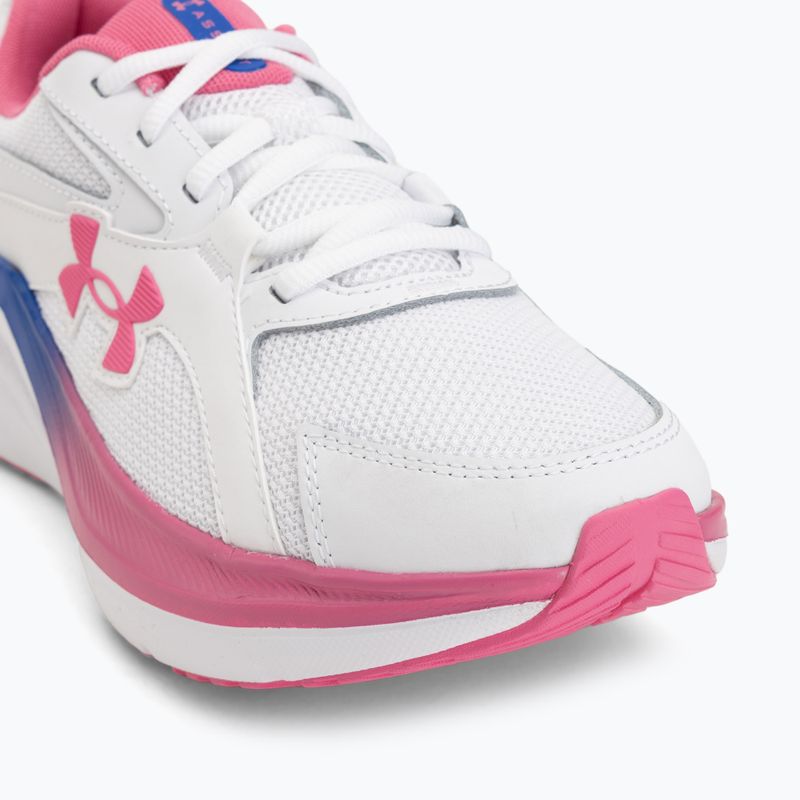 Dámske bežecké topánky Under Armour Assert 11 white/pink frenzy/pink frenzy 7