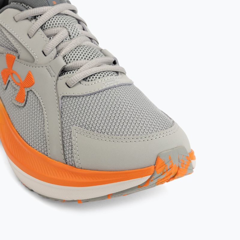 Pánske bežecké topánky Under Armour Assert 11 titanium/summit white/outrageous orange 7
