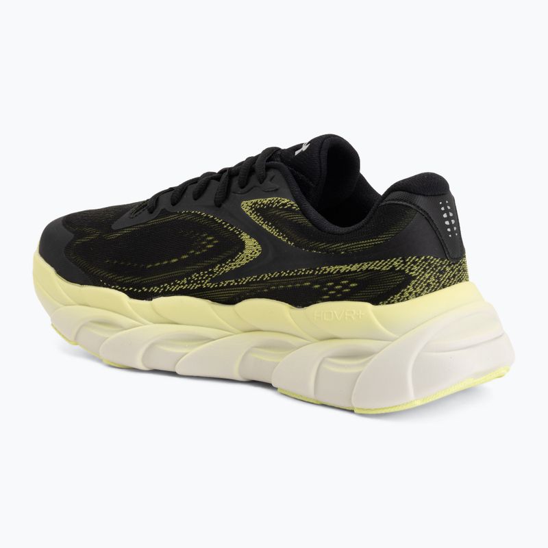 Pánske bežecké topánky Under Armour Halo Runner 2 Ultimate Black/Sonic Yellow/Metallic Silver 3