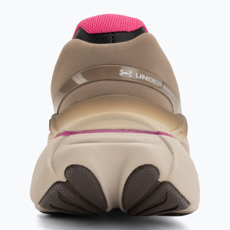 Dámske bežecké topánky Under Armour Halo Racer 2 desert taupe/virtual pink/peppercorn 6