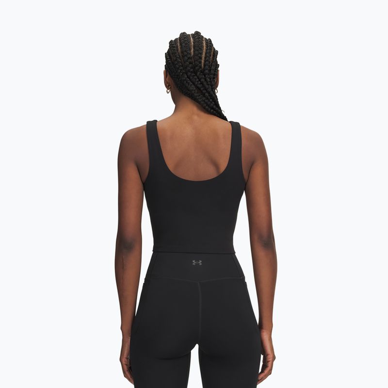 Dámske tréningové tričko Under Armour Motion Tank ultimate black/white 2