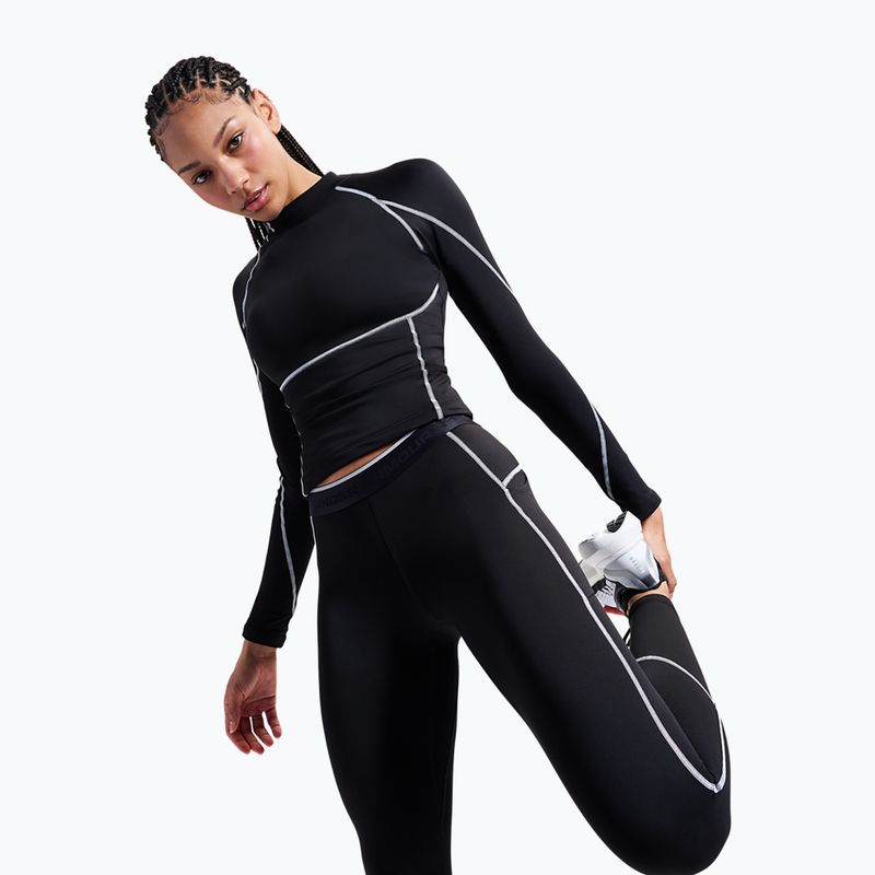 Dámske tréningové legíny Under Armour ColdGear Elite Leggings ultimate black/reflective 5