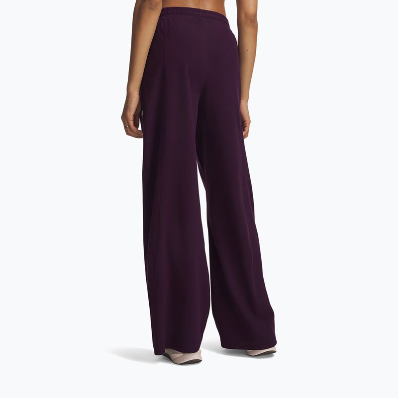 Dámske tréningové nohavice Under Armour Performance Fleece Pants purple echo/purple echo 3