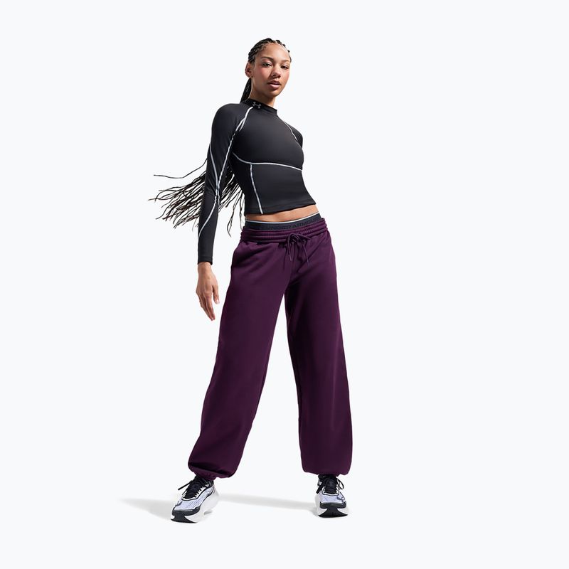 Dámske tréningové tričko longsleeve Under Armour ColdGear Elite Mock ultimate black/reflective 2