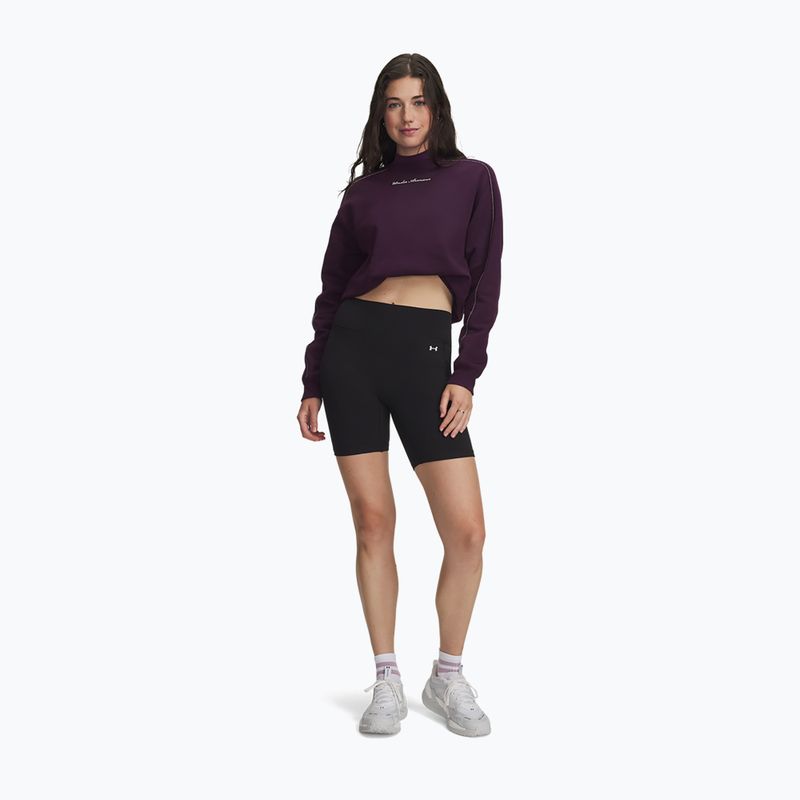 Dámske tréningové šortky Under Armour Motion Bike Shorts ultimate black/white 2