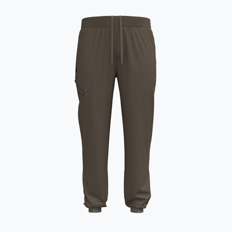Pánske tréningové nohavice Under Armour Unstoppable Joggers desert taupe/black
