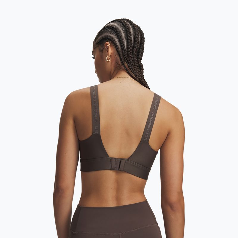 Fitness podprsenka Under Armour Infinity High 2.0 peppercorn/peppercorn 2