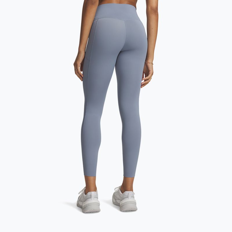 Dámske tréningové legíny Under Armour Vanish Elite Leggings blue wind/metallic silver 3