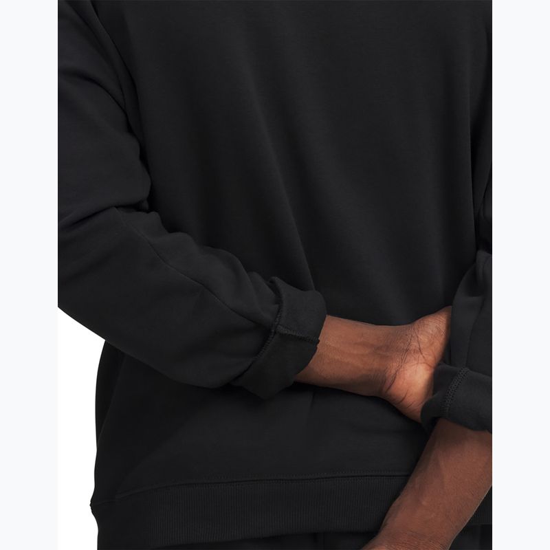 Pánska mikina Under Armour Rival Fleece Crew ultimate black/white 3